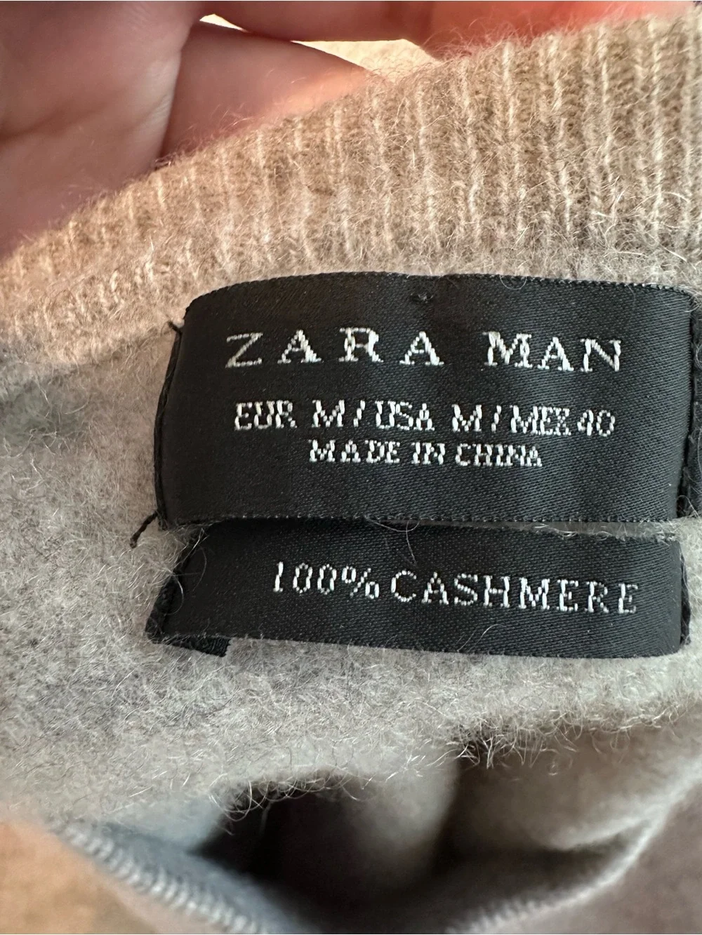 Zara classic crewneck